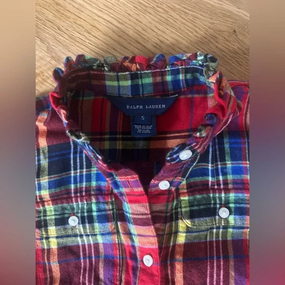 Ralph Lauren girls dress size 5 - Picture 2 of 3